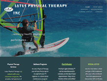 Tablet Screenshot of lotusptcorp.com